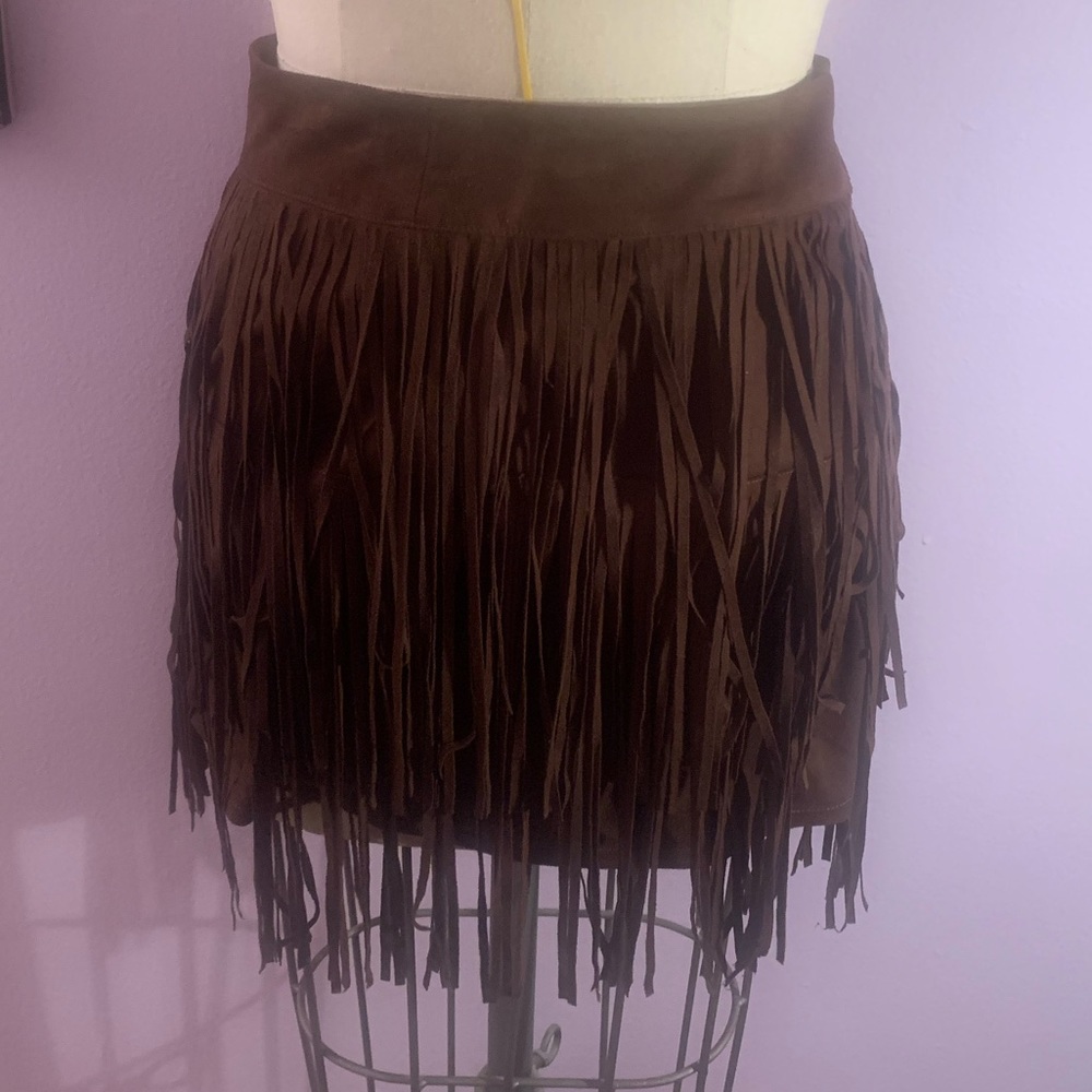 Fringe skirt